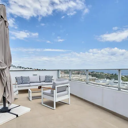 Penthouse Mit Exklusiver Ausstattung, Dachterrasse Und Atemberaubendem Blick Apartman Manilva