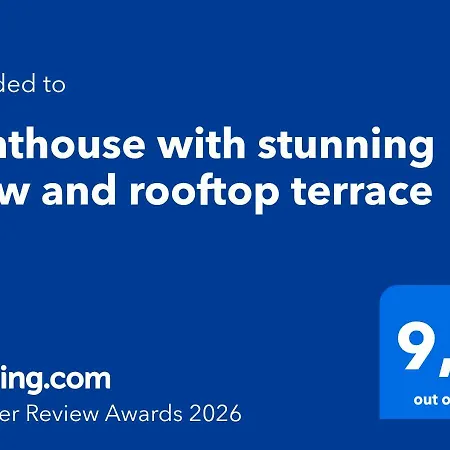 Penthouse Mit Exklusiver Ausstattung, Dachterrasse Und Atemberaubendem Blick